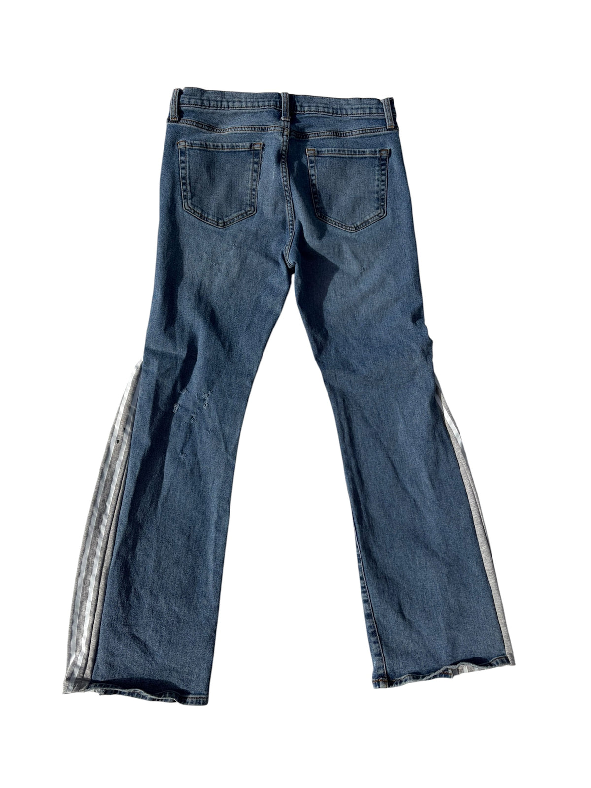 Flare Striped Custom Denim