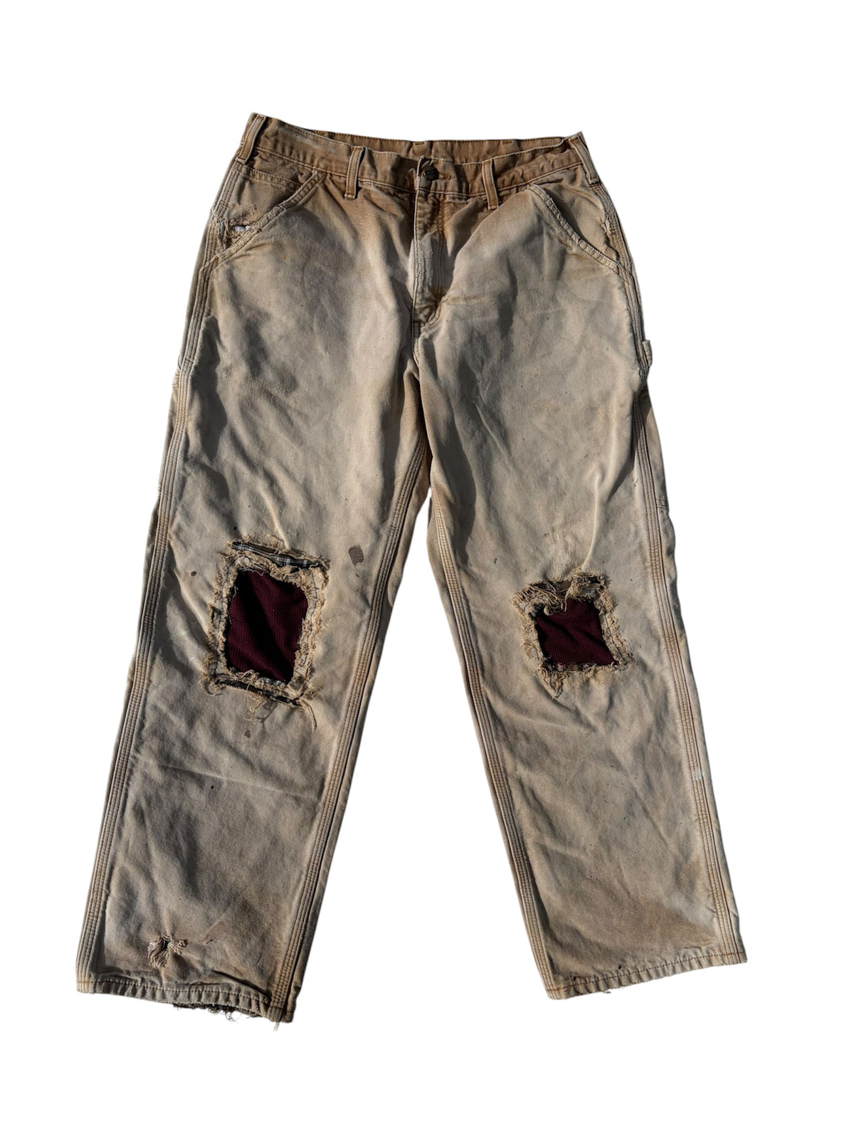 'Busted Knee' Custom Carhartt Work Pants