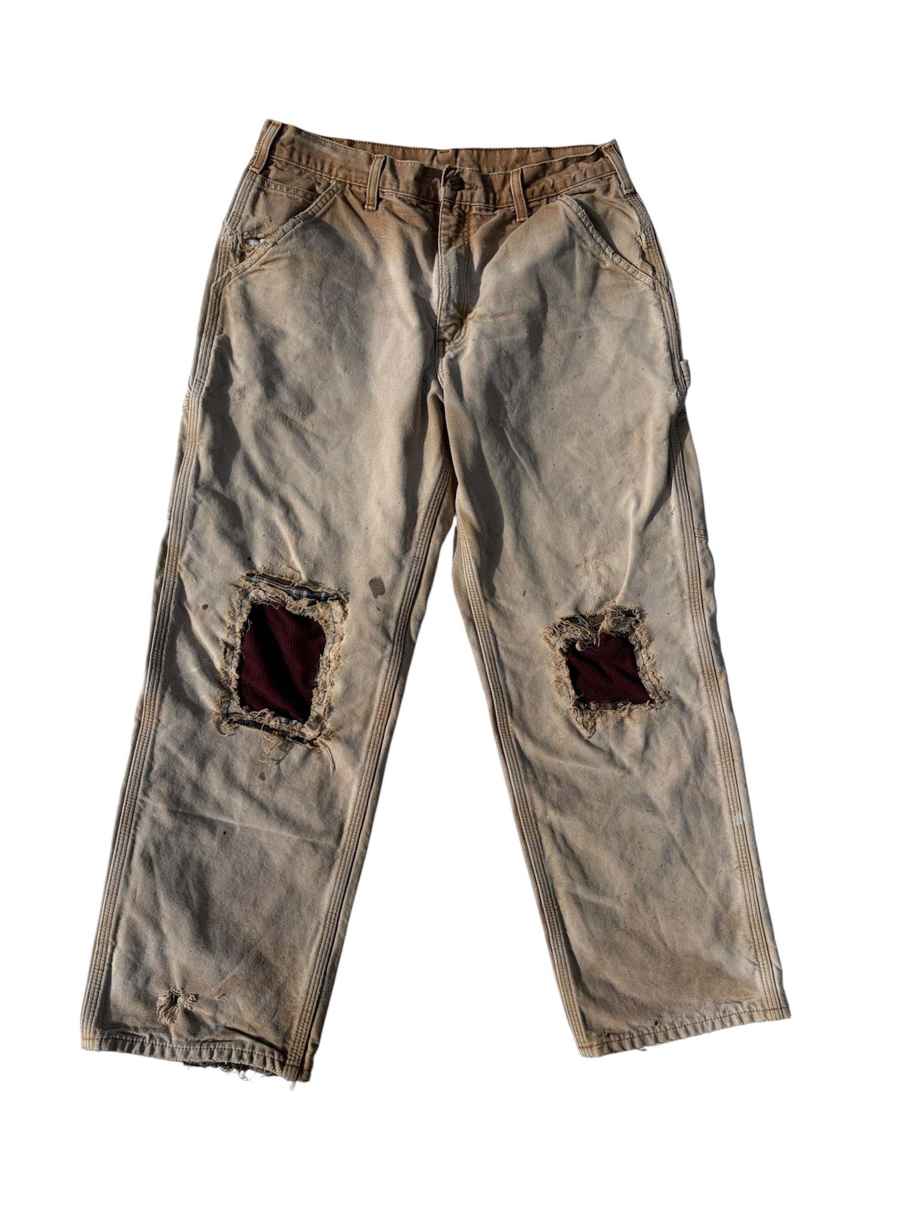 'Busted Knee' Custom Carhartt Work Pants